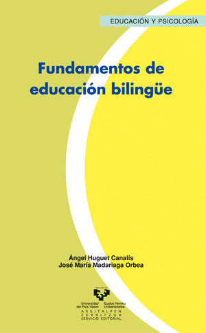 Fundamentos de educación bilingüe, de Huguet Canalís, Ángel | portada del libro