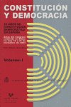 Constitución y democracia. 25 años de Constitución democrática en España. Vols. I y II | portada del libro