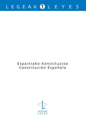 Espainiako Konstituzioa - Constitución Española, de UGARTEMENDIA EZEIZABARRENA, JUAN INAZIO | portada del libro