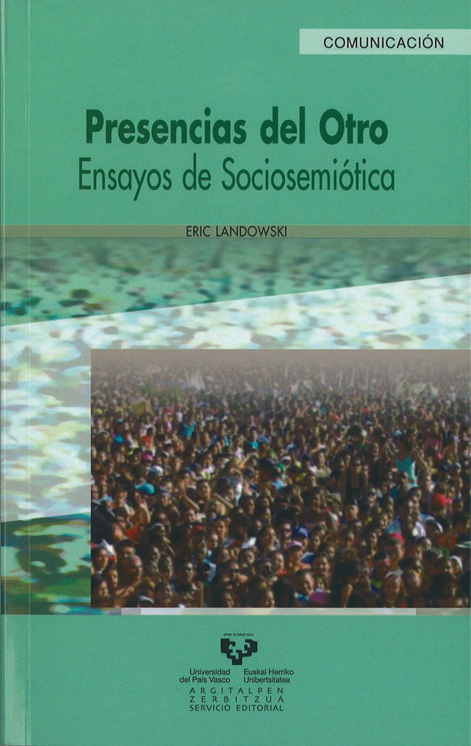 Presencias del otro. Ensayos de sociosemiótica, de Landowski, Eric | portada del libro