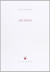 Ocnos, de Cernuda, Luis | portada del libro