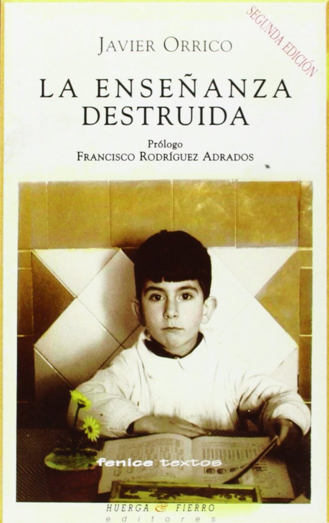 La enseñanda destruida, de Orrico | portada del libro