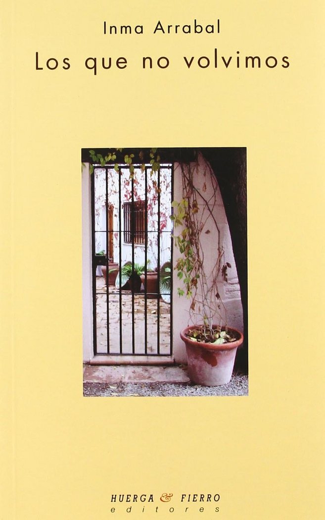 Los que no volvimos, de Arrabal | portada del libro