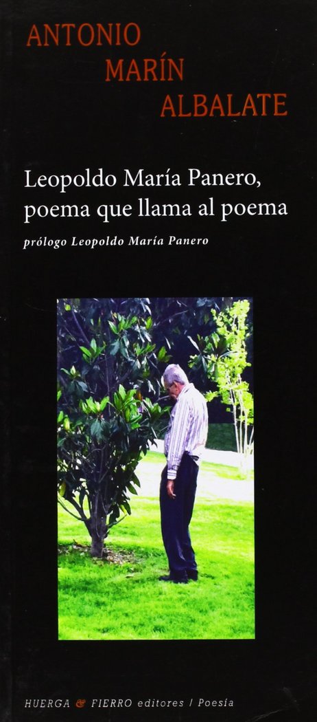 LEOPOLDO MARIA PANERO, POEMA QUE LLAMA AL POEMA, de Marín Albalate | portada del libro