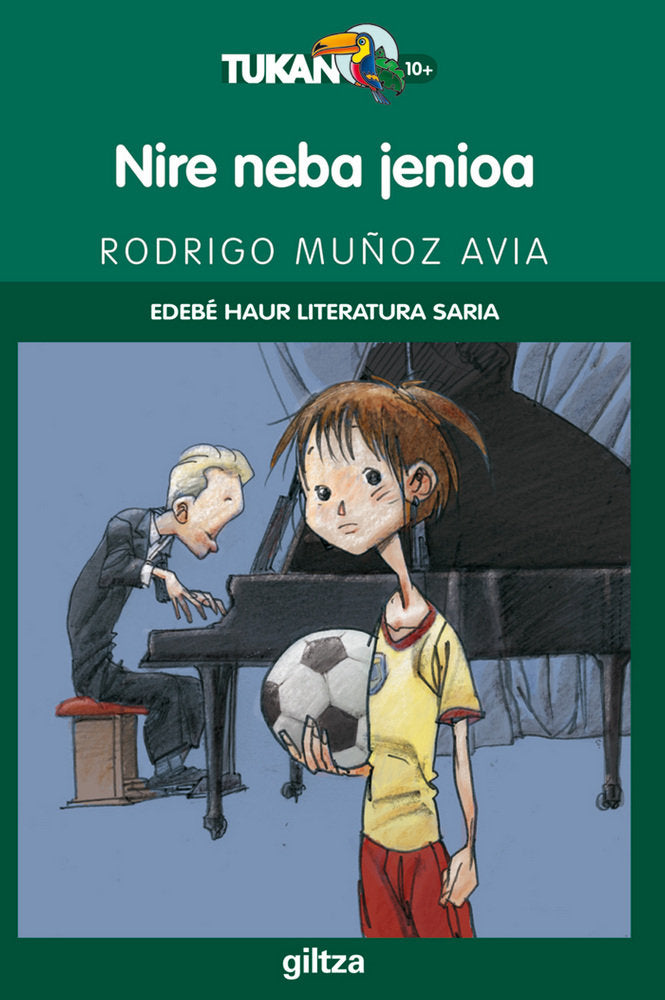 Nire neba jenioa: PREMIO EDEBÉ DE LIT. INFANTIL EN VASCO, de Muñoz Avia, Rodrigo | portada del libro