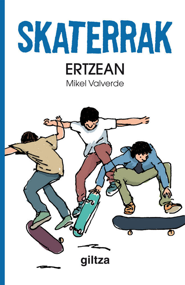 1. Ertzean (En el filo), de Valverde Tejedor, Mikel | portada del libro
