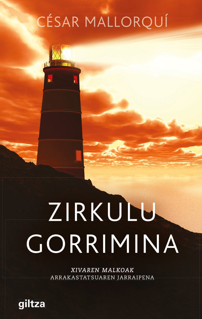 Zirkulu Gorrimina (título en cast. El Círculo Escarlata), de Mallorquí del Corral, César | portada del libro