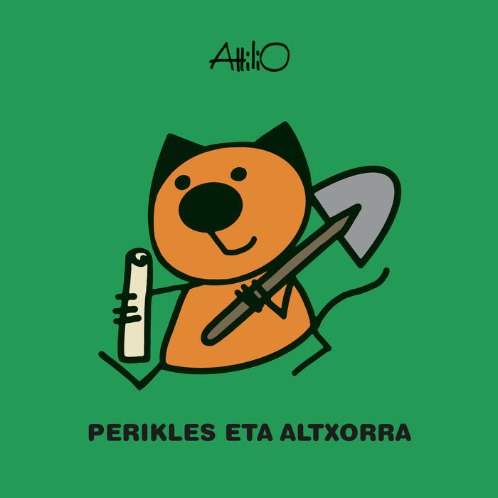 PERIKLES ETA ALTXORRA PERICLES Y EL TESORO, de ATTILIO | portada del libro