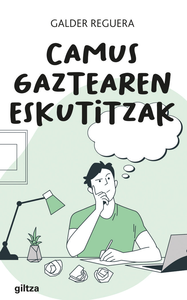 Camus gaztearen eskutitzak (Cartas de un joven Camus), de REGUERA OLABARRI, GALDER | portada del libro