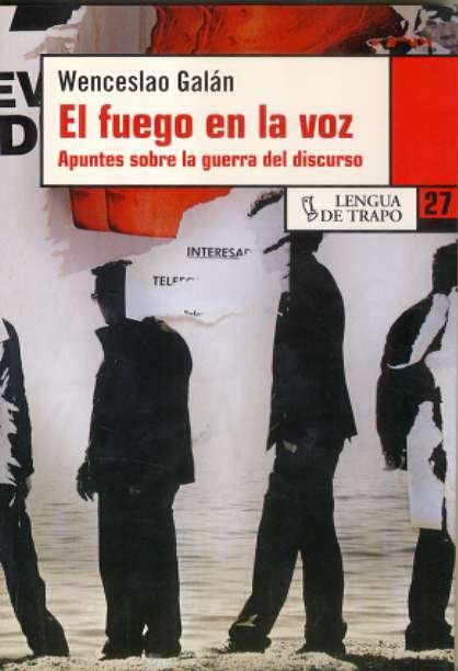 El fuego en la voz, de Wenceslao | portada del libro