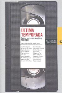 Última temporada, de Varios autores | portada del libro