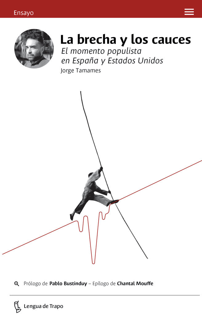 LA BRECHA Y LOS CAUCES, de JORGE TAMAMES | portada del libro