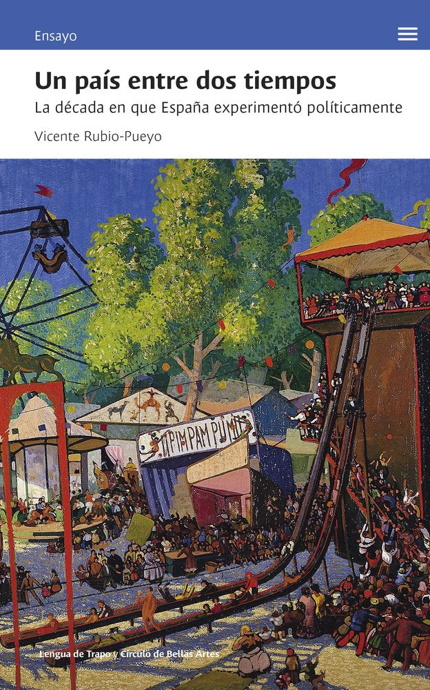 UN PAIS ENTRE DOS TIEMPOS, de RUBIO-PUEYO, VICENTE | portada del libro