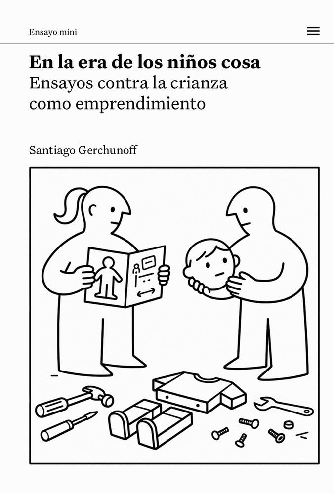 En la era de los niños cosa, de GERCHUNOFF | portada del libro