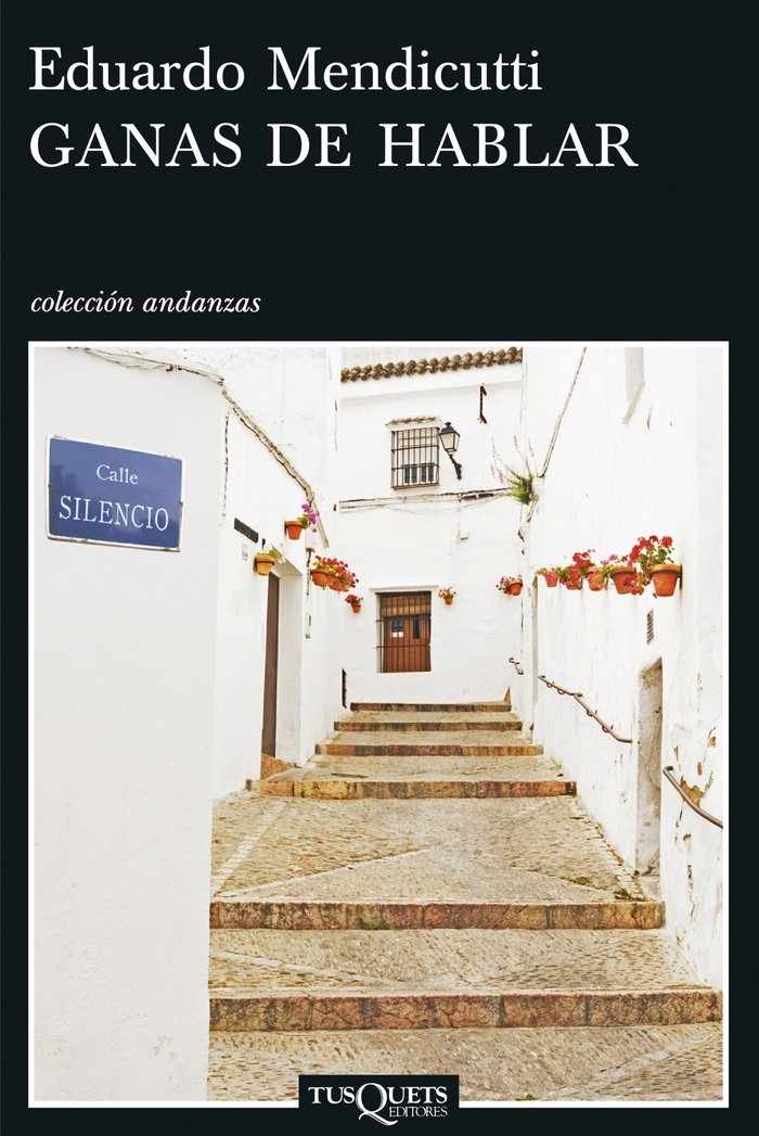 Ganas de hablar, de Mendicutti, Eduardo | portada del libro