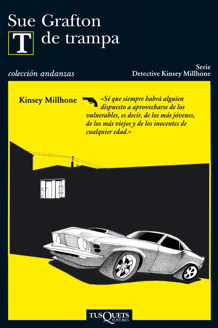 T de trampa, de Grafton, Sue | portada del libro