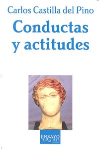 Conductas y actitudes, de Castilla del Pino, Carlos | portada del libro