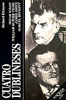 Cuatro dublineses, de Ellmann, Richard | portada del libro
