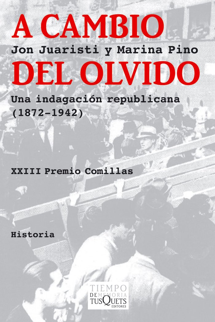 A cambio del olvido, de Pino, Marina | portada del libro