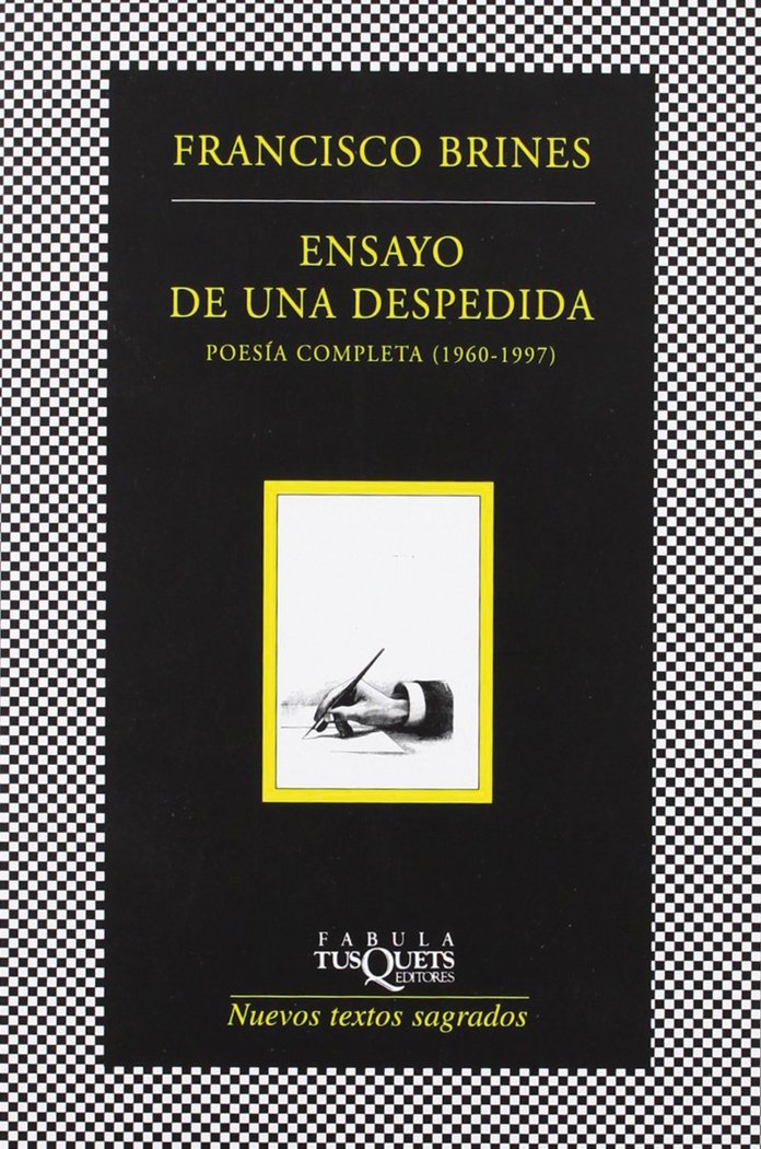 Ensayo de una despedida, de Brines | portada del libro