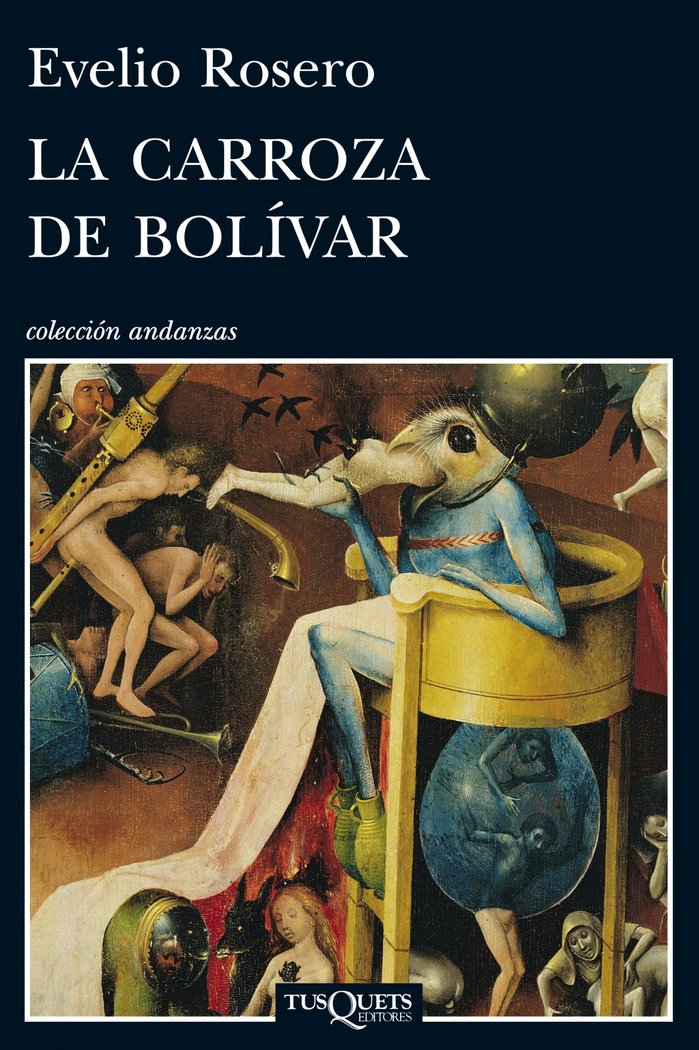La carroza de Bolívar, de Rosero | portada del libro