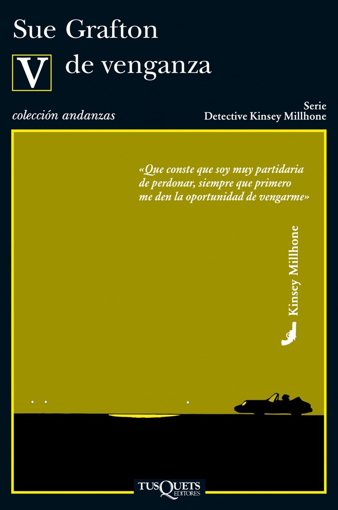 V de venganza, de Grafton | portada del libro