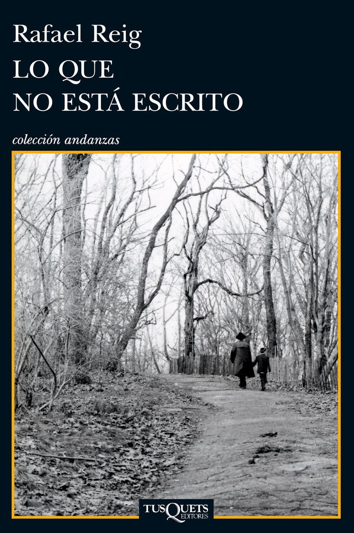 Lo que no está escrito, de Reig, Rafael | portada del libro