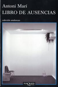 LIbro de ausencias, de Mari Muñoz, Antonio | portada del libro