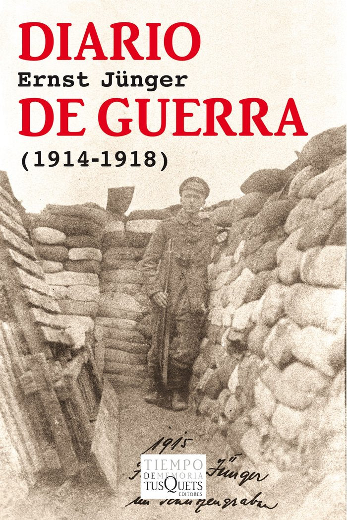 Diario de guerra, de Jünger, Ernst | portada del libro