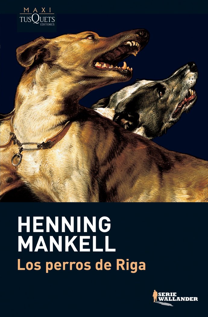 Los perros de Riga, de Mankell, Henning | portada del libro