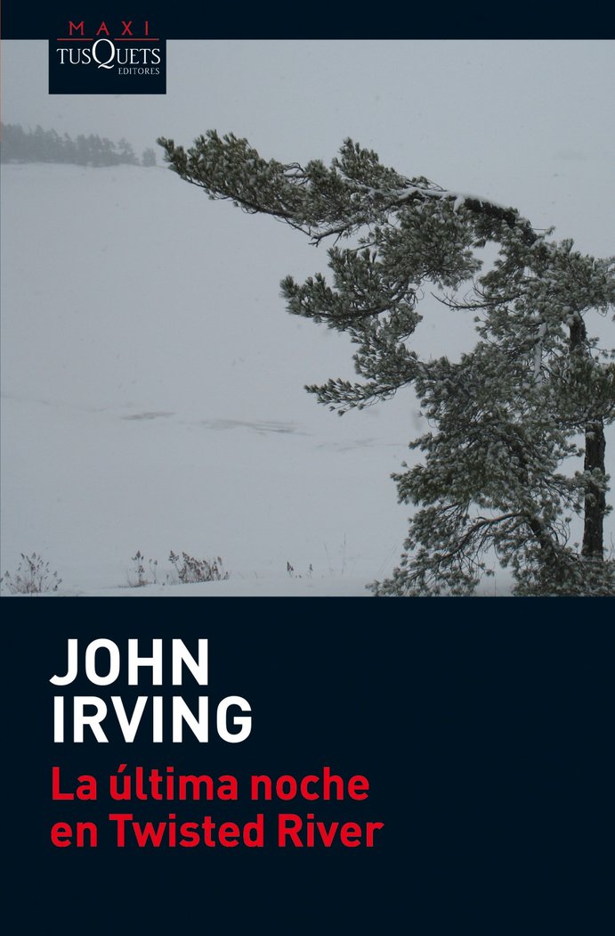 La última noche en Twisted River, de Irving | portada del libro