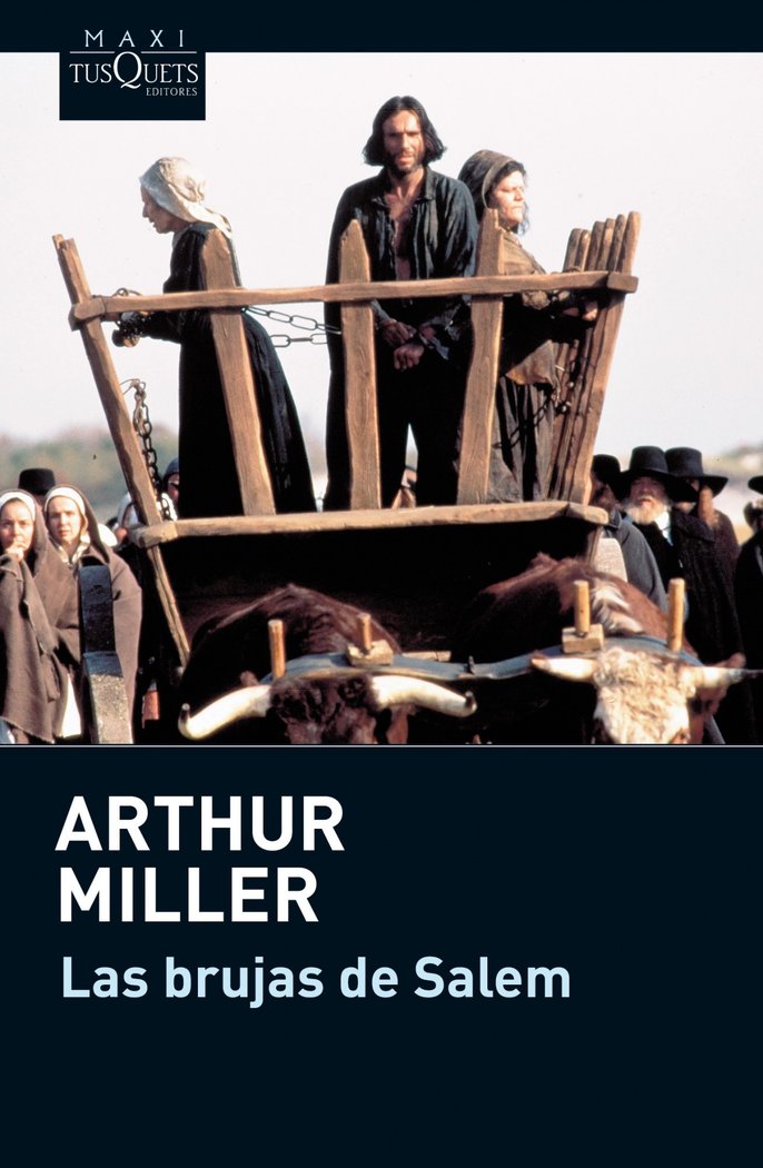 Las brujas de Salem y El crisol, de Miller | portada del libro