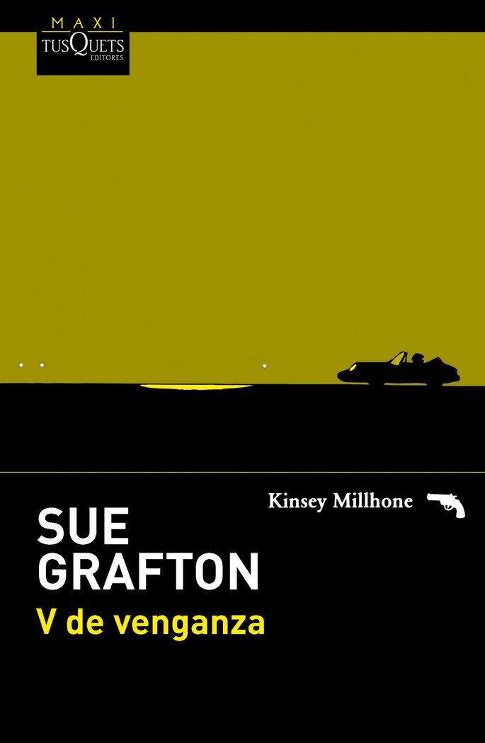 V de venganza, de Grafton, Sue | portada del libro