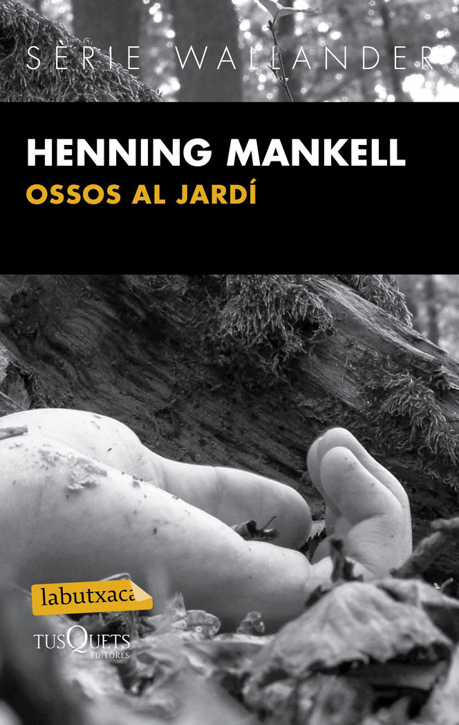 Ossos al jardí, de Mankell | portada del libro