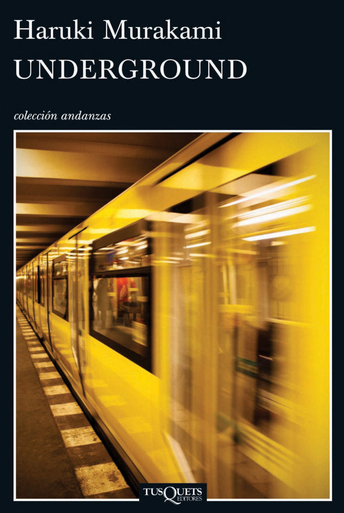 Underground, de Murakami, Haruki | portada del libro