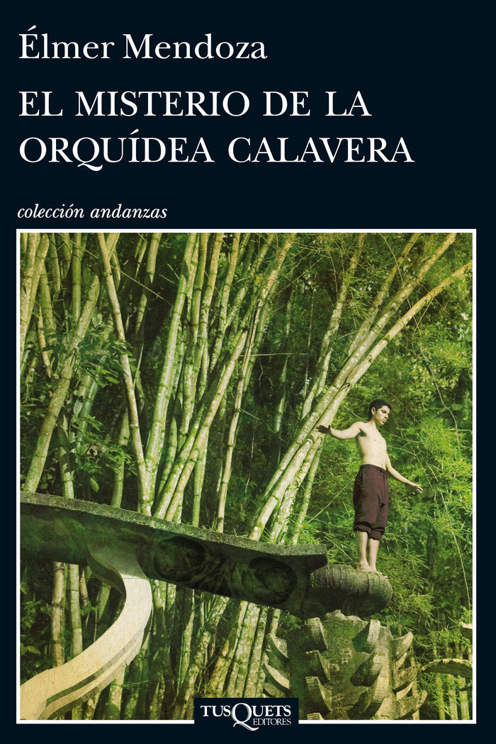 El misterio de la orquídea calavera, de Mendoza, Élmer | portada del libro