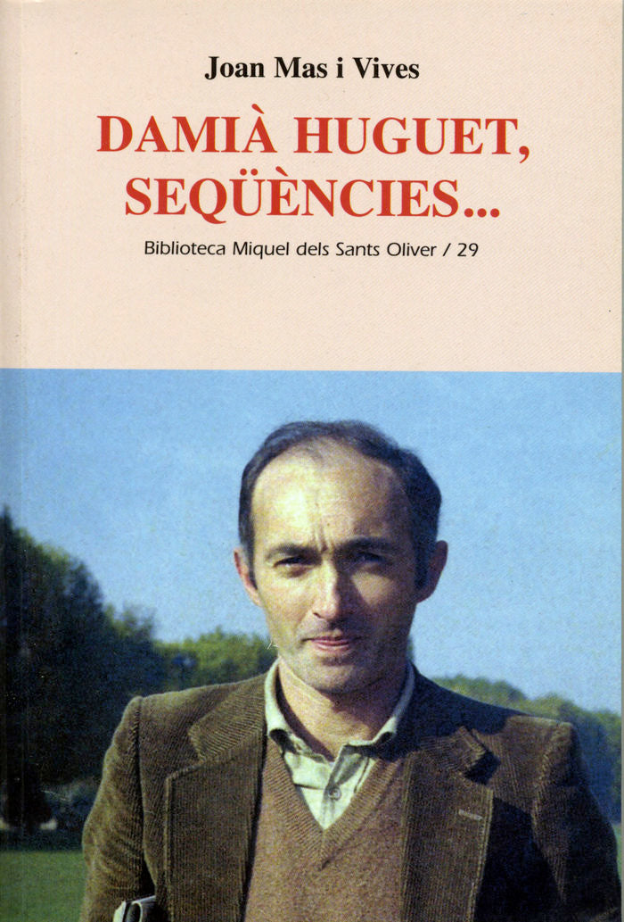 Damià Huguet, seqüències..., de Mas i Vives | portada del libro