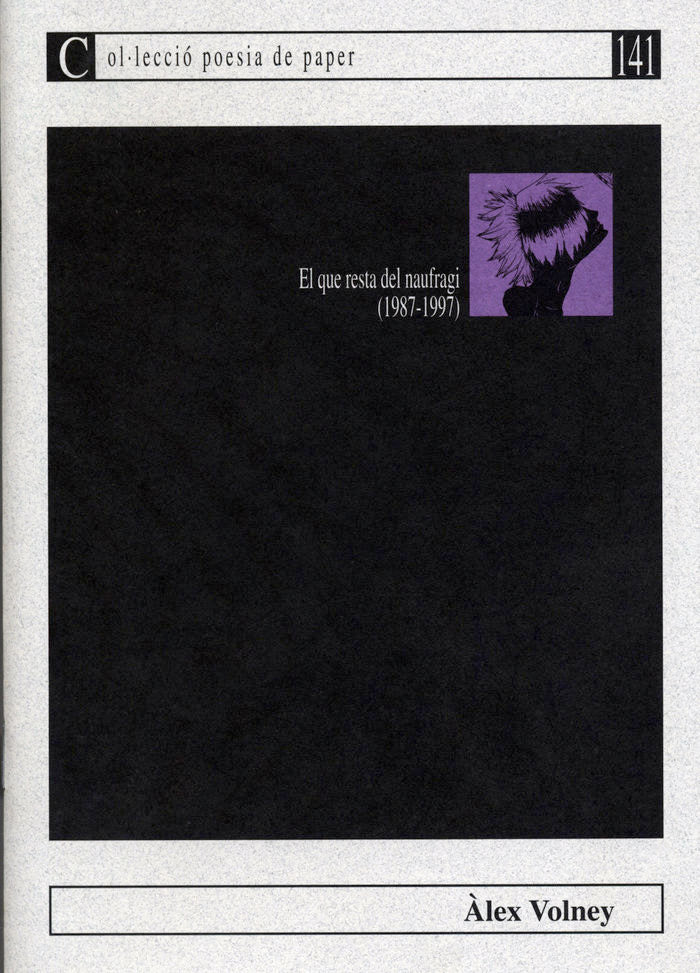 El que resta del naufragi (1987-1997), de Volney | portada del libro