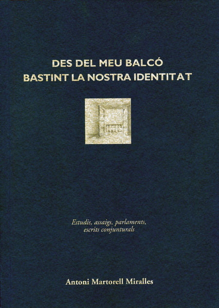 Des del meu balcó bastint la nostra identitat, de Martorell Miralles | portada del libro