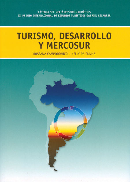 Turismo, Desarrollo y Mercosur, de Campodónico | portada del libro