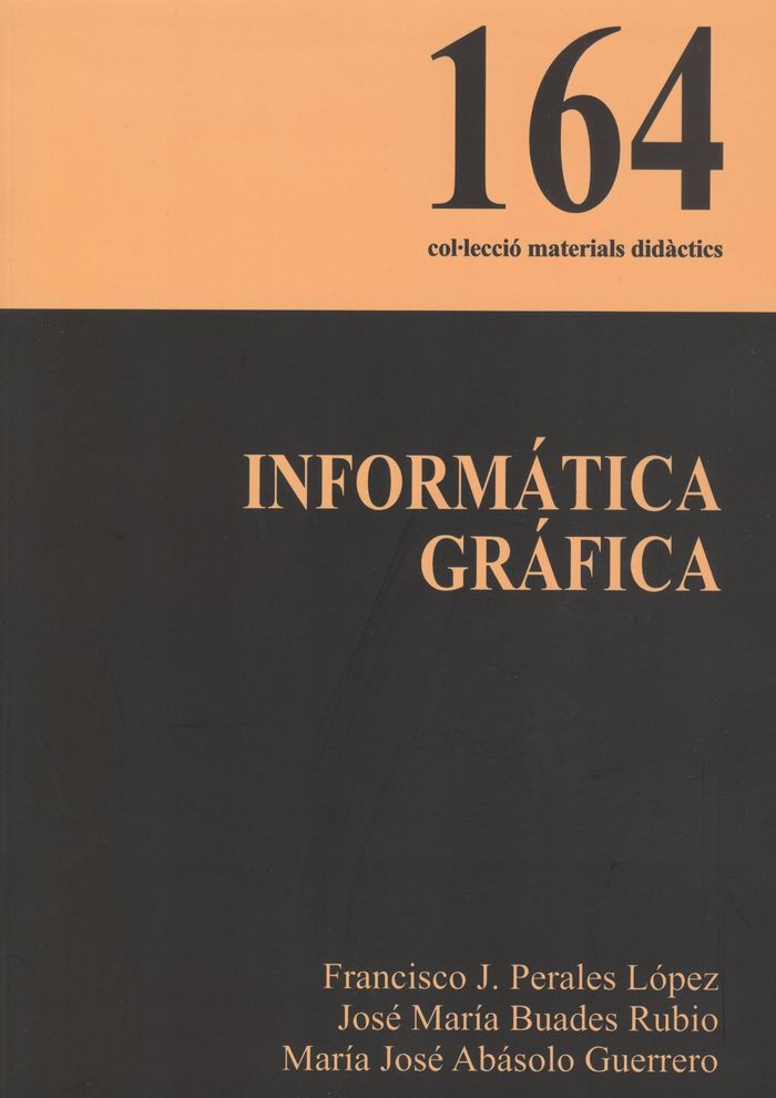 Informática gráfica, de Perales López | portada del libro