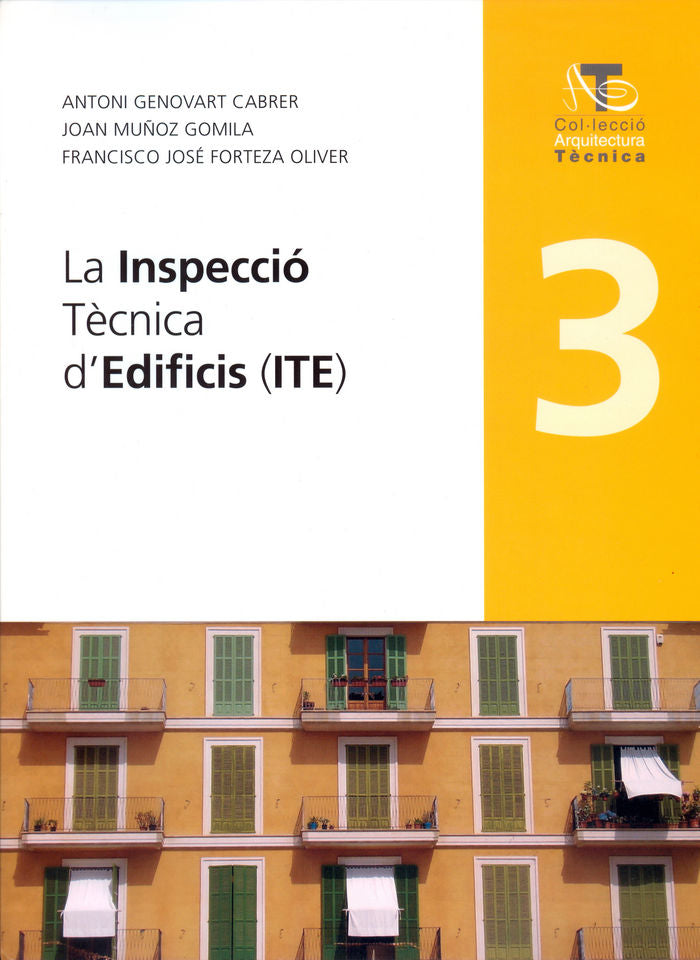 La Inspecció Tècnica d'Edificis (ITE), de Forteza Oliver | portada del libro
