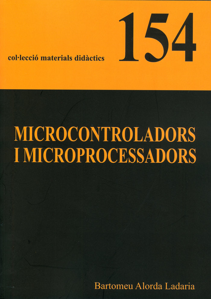 Microcontroladors i microprocessadors, de Alorda Ladaria | portada del libro