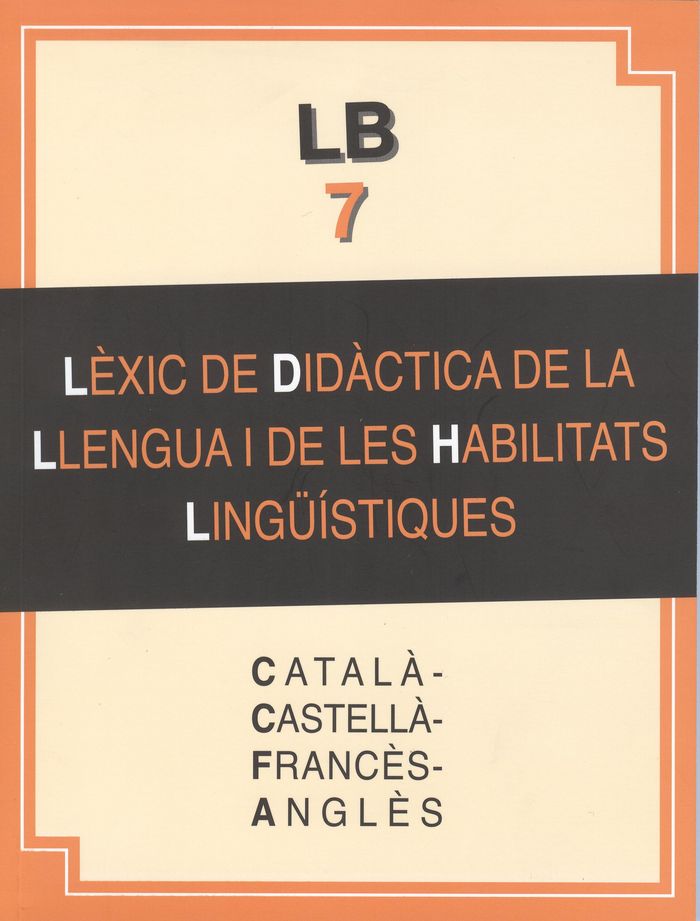 Lèxic de didàctica de la llengua i de la llengua i de les habilitats lingüístiques (català-castellà-, de Ramon Andreu, Maria 