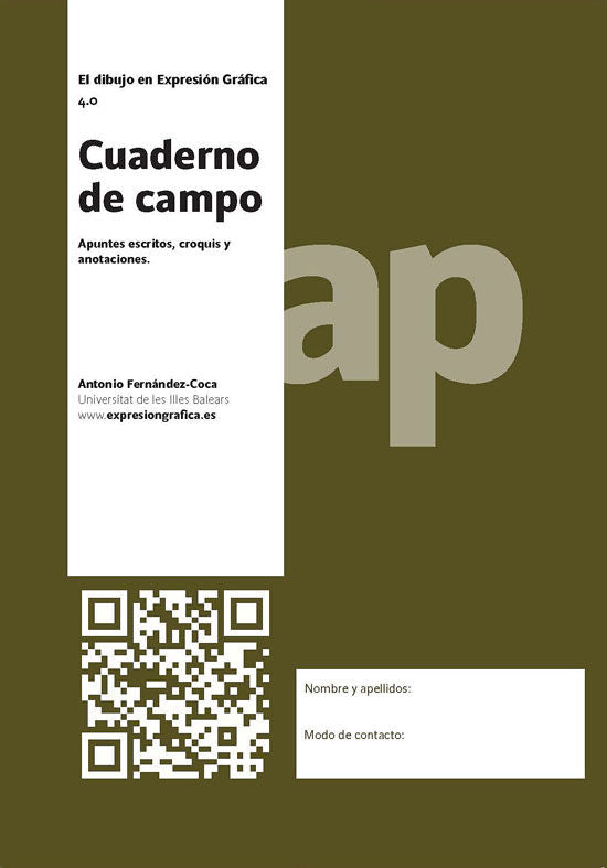 El dibujo en Expresión Gráfica 4.0 Cuaderno de campo, de Fernández-Coca, Antonio | portada del libro