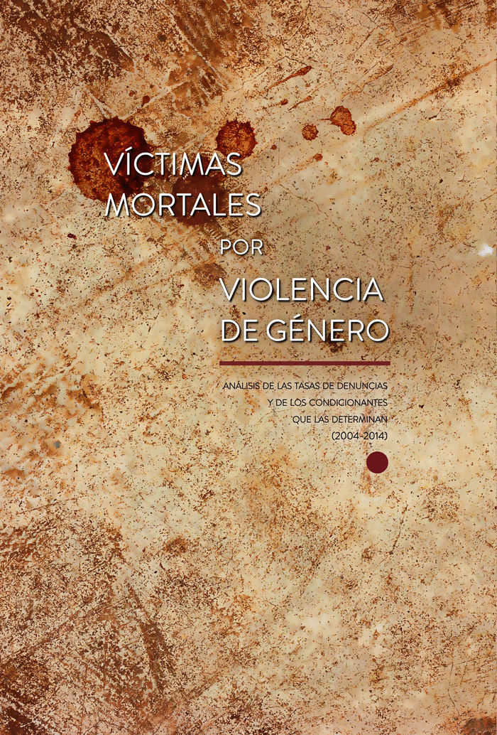 Víctimas mortales por violencia de género., de Ferrer Pérez, Victoria Aurora | portada del libro