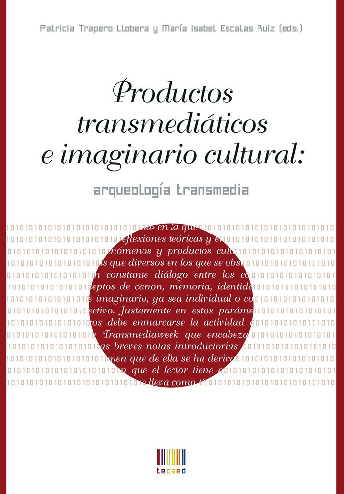 PRODUCTOS TRANSMEDIATICOS E IMAGINARIO CULTURAL: | portada del libro