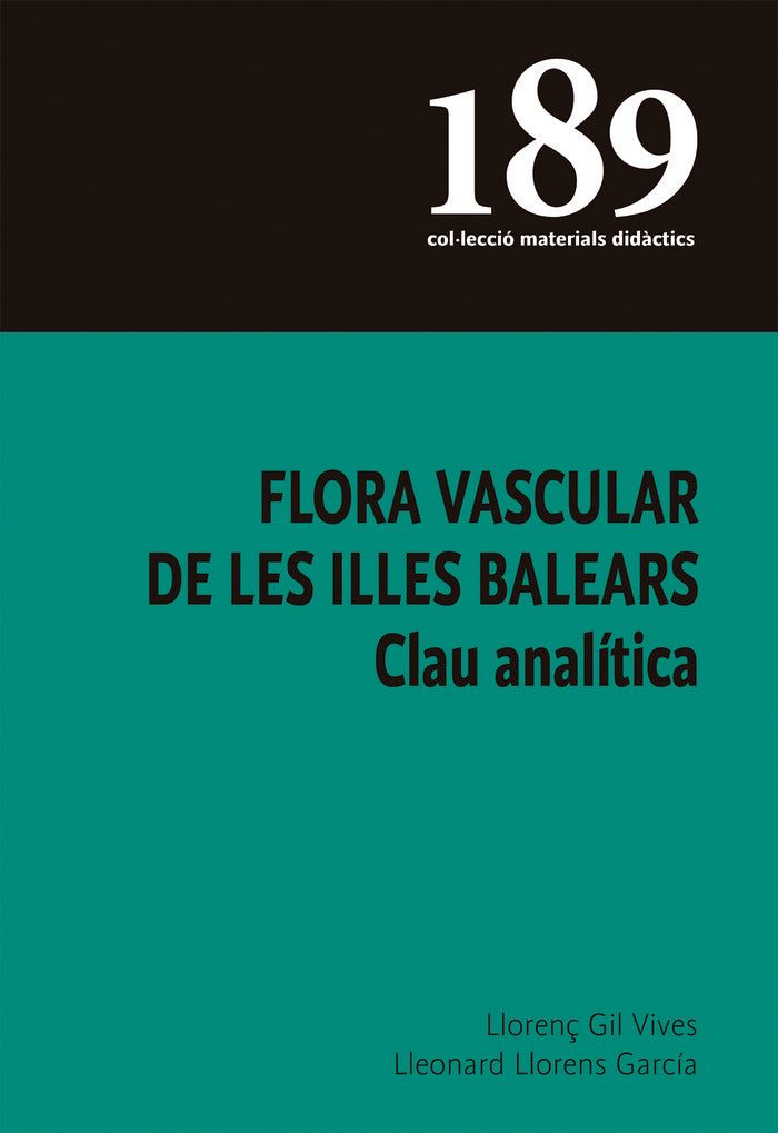 FLORA VASCULAR DE LES ILLES BALEARS, de GIL VIVES | portada del libro