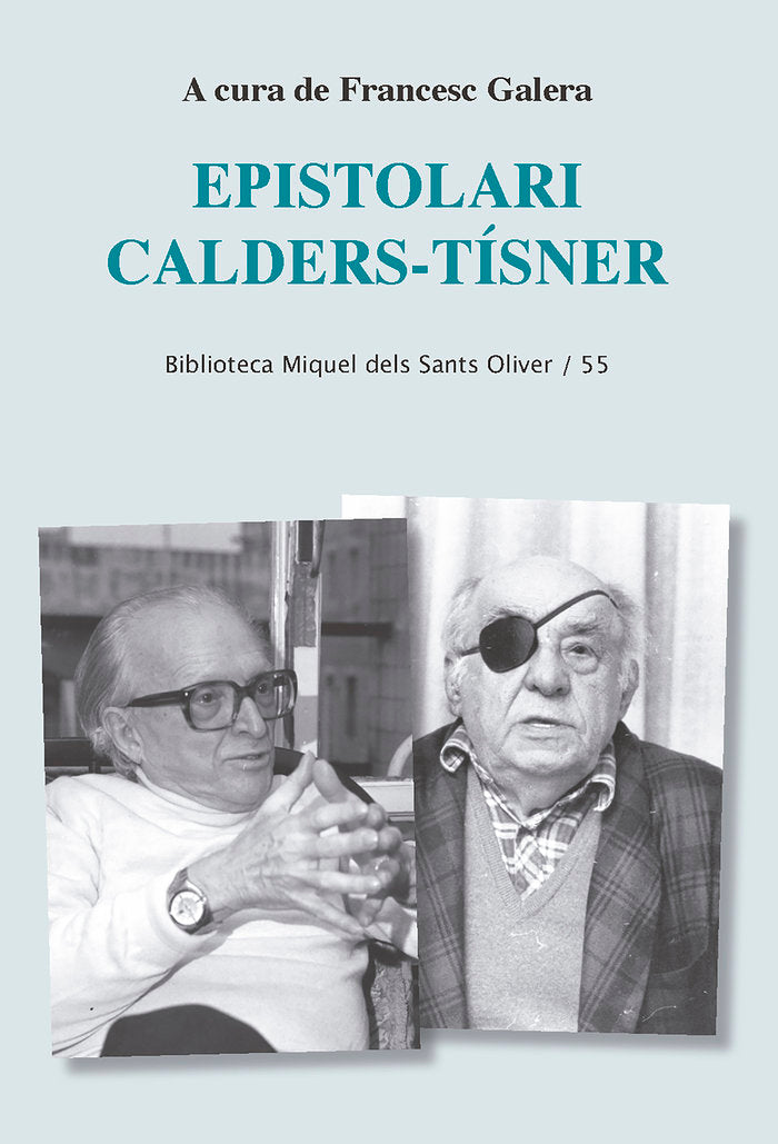 Epistolari Calders-Tísner, de GALERA, FRANCESC | portada del libro