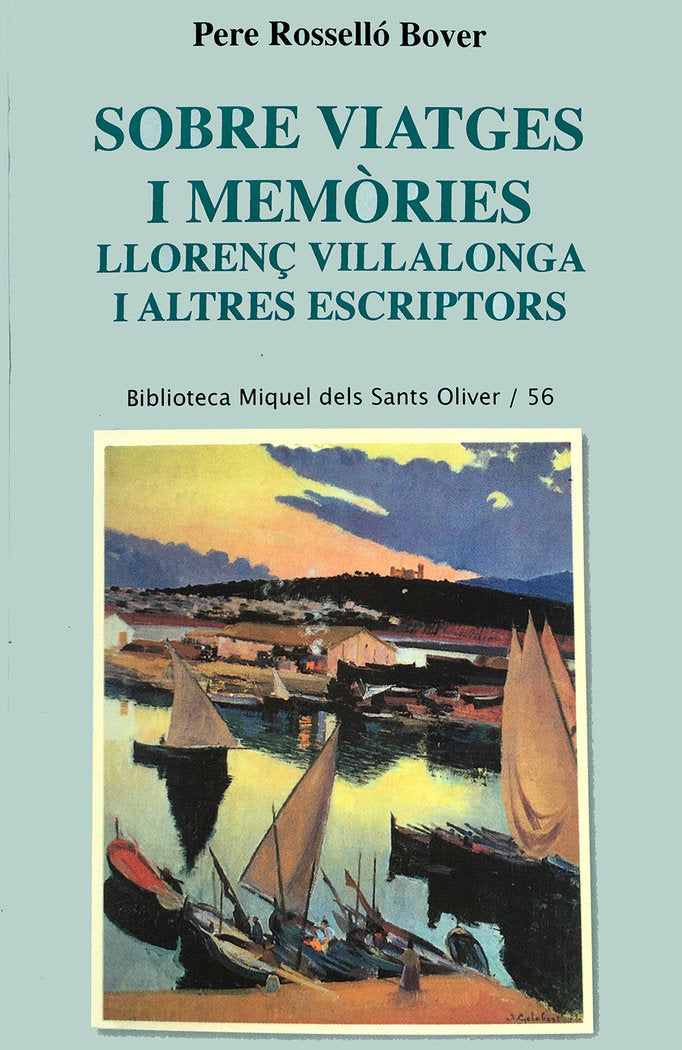 SOBRE VIATGES I MEMORIES., de ROSSELLO BOVER | portada del libro